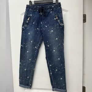 Denim Star Joggers | Small
